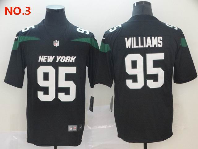 Men's New York Jets #95 Quinnen Williams Jersey NO.3;